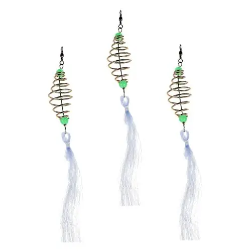 Produktbild: KICHOUSE 3st Fischnetz Breites Fischernetz Wurfnetz Für Salzwasserangeln Angelzubehör Angelkescher Outdoor-angelnetz Angelwurfnetz Fischernetz Für Fischernetz Im Freien Nylon