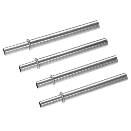Produktbild: KICHOUSE 4 Stücke Angelrute Reparatur Rohre Solide Angelrute Teile Für Angelrute Reparatur Werkzeuge