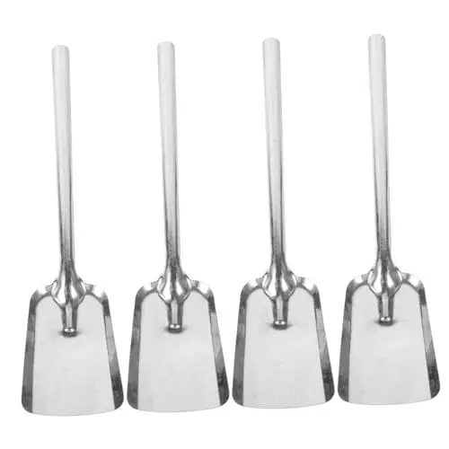 Produktbild: KICHOUSE Ergonomische Ascheschaufel Für Kohlenasche 4-teiliges Kohlenasche-werkzeug Robuster Aschespachtel Verschleißfestes Kaminasche-werkzeugset Gartenschaufel