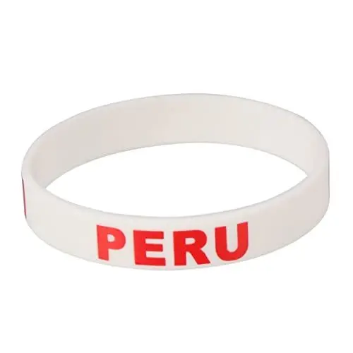 Produktbild: KICHOUSE 6 Stk Armband Gummibänder Masse Land Armbänder Sportarmbänder für Männer Fußball fan souvenir Herren Armreif fahne länderflaggen amerikanische Flagge ländlich China Mann