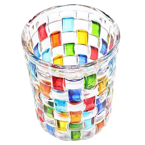 Produktbild: KICHOUSE Dessertbecher Einzigartiges Bemaltes Design Glas-saftbecher Sicher Und Funktional Für Den Täglichen Gebrauch