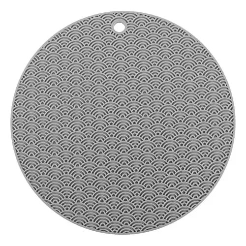 Produktbild: KICHOUSE Dämmplatten Mikrowelle Multifunktions-essmatte Haushalt Heiße Pads Anti -Slip -Matte Stellen Sie Matten Für Esstisch Hitzematte Küchentisch Küchenmatten Kieselgel Grey