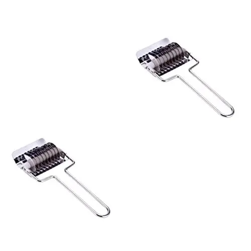 Produktbild: KICHOUSE Grillwerkzeuge 2 Stücke Maistortillapresse Steakpresse Grillwerkzeuge Pastamaschine Maschine Burger Smasher Teigpresswerkzeug Cutter Presse Gepresster Teig Nudelmaschine