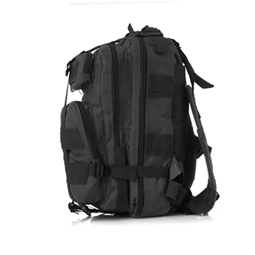 Produktbild: KICHOUSE Kleiner Rucksack Für Outdoor-abenteuer Militärischer Camouflage-rucksack Verstellbare Schulter Und Gurtriemen Für Wandern Trekking Camping Und Reisen