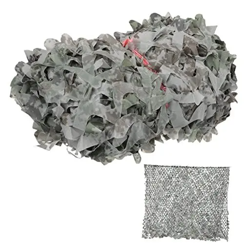 Produktbild: KICHOUSE Netz Jagd Camouflage Windschutzscheibenabdeckung Für EIS Schnee Maschennetz Camping Sport Tarnnetz Outdoor Robust Tragbar Leicht