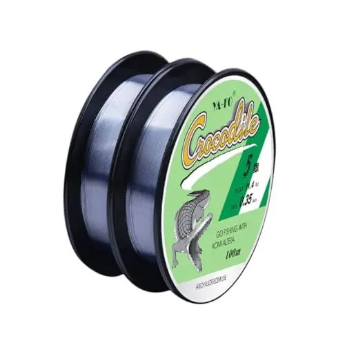 Produktbild: KICHOUSE Nylon-angelschnur Geflochtene Angelschnur Klare Perlenschnur Angelsetline Angelschnur 0,8 Geflochtene Fischschnur