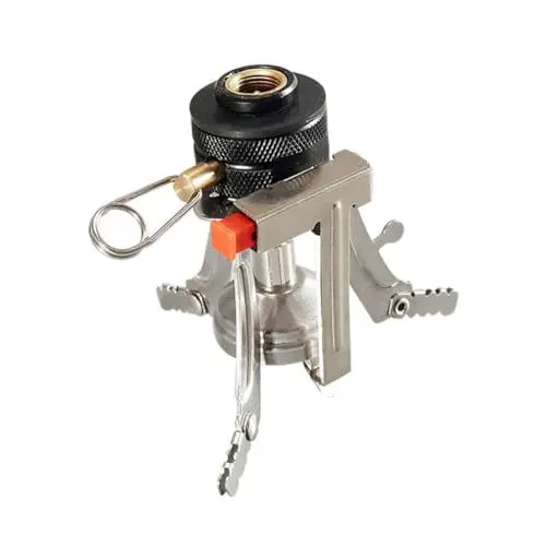 Produktbild: KICHOUSE Ofenende für Camping Portable stove Camping stove Stainless steel stove Picknick-Herdkopf Öfen draussen Minikocher zum Wandern Mini-Herdkopf elektronisch Grill