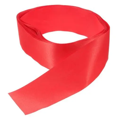 Produktbild: KICHOUSE Sprint-Ziellinie Sportgürtel Bandschneideband Nylonband Schulsportgeräte großes Eröffnungsband Sprintseil rosa Schleife Schulsportband Gürtel für Sportveranstaltungen Polyester rot