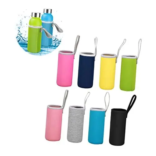 Produktbild: KICHOUSE Isolierter Wasserflaschenträger 550 Ml Mit Becher-sets Auslaufsicher Leicht Zu Reinigen Leicht Für Outdoor-aktivitäten