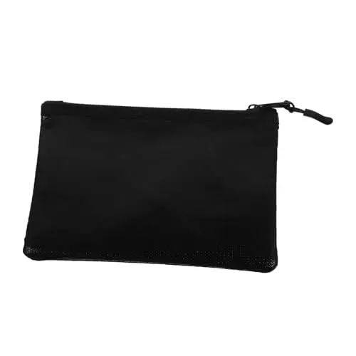 Produktbild: KICHOUSE feuerfeste Aktentasche reiseunterlagen tasche fireproof document bag Quittungsbehälter Aktenhalter feuerfeste Tasche Dokumentenhalter tragbar Reißverschlusstasche Aktenbox Büro