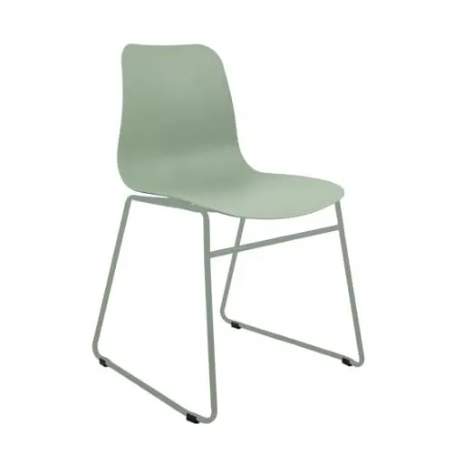 Produktbild: Kick Collection Gartenstuhl Kiki - Pistazie - Modern und Hochwertig - Kunststof en Metall - Erhältlich in vielen Farben