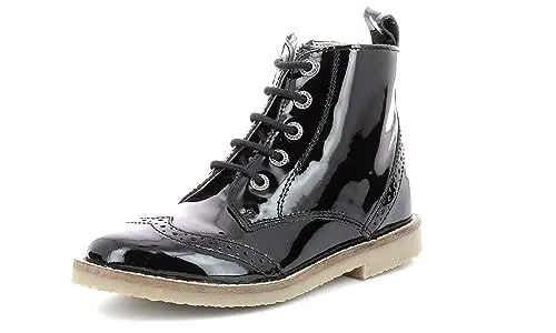 Produktbild: KICKERS Tyrol Oxford-Schuh, Noir Vernis, 32 EU
