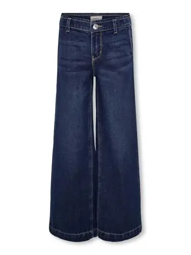 Produktbild: KIDS ONLY Mädchen Kogcomet Wide DNM PIM Noos Hose, Dark Blue Denim, 152 EU