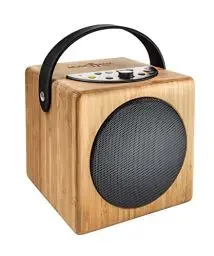 Produktbild: KidzAudio Music Box for Kids - Tragbarer -Lautsprecher für Kinder mit Wiedergabe von USB-Stick oder über Bluetooth. Mit Kopfhöreranschluss, Lautstärkebegrenzer, Aufnahme- und Sleep Funktion.