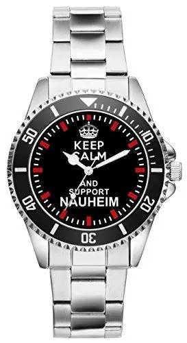 Produktbild: KIESENBERG Bad Nauheim Geschenk Artikel Idee Fan Uhr 2081