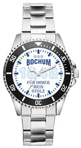 Produktbild: KIESENBERG Damenuhr Bochum Geschenk Artikel Idee Fan Armbanduhr Ø 33 mm Metallarmband Uhr D-6088