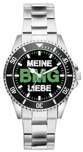 Produktbild: KIESENBERG Damenuhr Gladbach Mönchengladbach Geschenk Artikel Idee Fan Armbanduhr Ø 33 mm Metallarmband Uhr D-6314