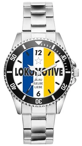 Produktbild: KIESENBERG Herrenuhr Armbanduhr Leipzig Geschenk Fan Artikel Analog Quartz Uhr 20230013