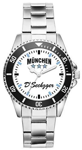 Produktbild: KIESENBERG Herrenuhr Armbanduhr München Geschenk Artikel Idee Fan Analog Quartz Uhr 6039
