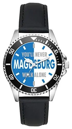 Produktbild: KIESENBERG Magdeburg Geschenk Artikel Idee Fan Uhr L-20351