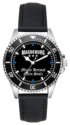 Produktbild: KIESENBERG Magdeburg Geschenk Artikel Idee Fan Uhr L-2326