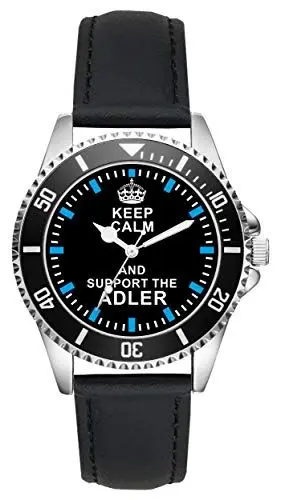 Produktbild: KIESENBERG Mannheim Eishockey Geschenk Artikel Idee Fan Uhr L-2075