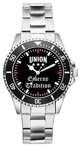 Produktbild: KIESENBERG - Union Geschenk Artikel Idee Fan Uhr 2351