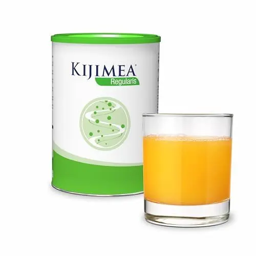 Produktbild: KIJIMEA® Regularis – Bei Verstopfung, träger Verdauung & Blähbauch – sanft & natürlich – effektiv und planbar – vegan, glutenfrei, laktosefrei – 250g