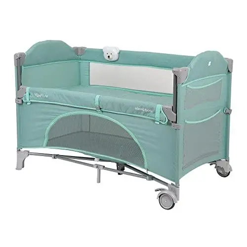 Produktbild: Kikkaboo Reisebett Milky Way Mint 2 Ebenen, Reisebett, Unisex