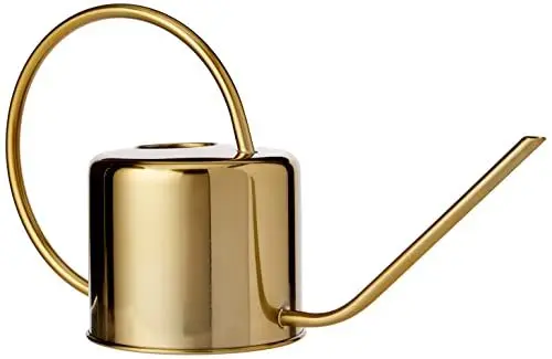 Produktbild: Kikkerland WC01 Gießkanne, Metall, Gold, 37.5 x 13 x 19.5 cm