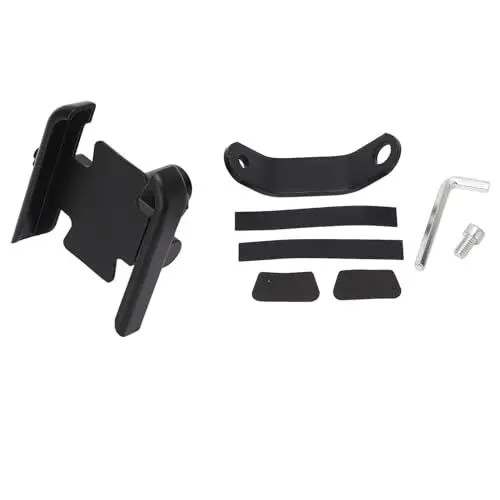 Produktbild: Kikumi Motorrad-Telefon-Navigationshalterung, Stabile Unterstützung, 360-Grad-Drehung, Telefon-Ständer-Halter für Fahrräder, Roller, Elektrofahrräder