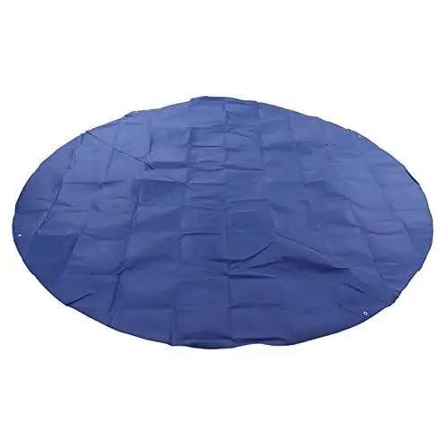 Produktbild: Kikumi Runde Schwimmbadabdeckung, Wasserdicht, Staubdicht, Wärmeisolierend, Nummer 4, Aufblasbare Schwimmbadabdeckung für Zuhause Im Freien (#4)