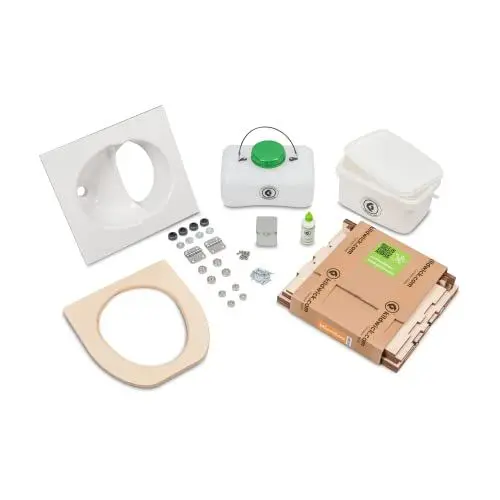 Produktbild: Kildwick MicroLoo Bausatz Campingtoilette/Komposttoilette weiß