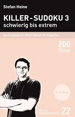Produktbild: Killer-Sudoku 3 - schwierig bis extrem - Noch schwerer: Profi-Rätsel für Experten