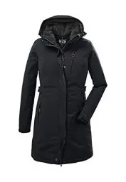 Produktbild: Killtec Damen Parka Funktionsparka mit abzippbarer Kapuze KOW 165 WMN PRK wasserdicht, Winddicht, atmungsaktiv 00200-schwarz 48