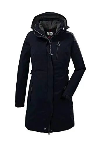 Produktbild: Killtec Damen Parka Funktionsparka mit abzippbarer Kapuze KOW 165 WMN PRK wasserdicht, Winddicht, atmungsaktiv 00814-dunkelnavy 42