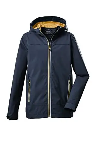 Produktbild: Killtec Jungen Softshelljacke/Outdoorjacke mit Kapuze KOS 218 BYS SFTSHLL JCKT·· dunkel ozean, 176, 39117-000