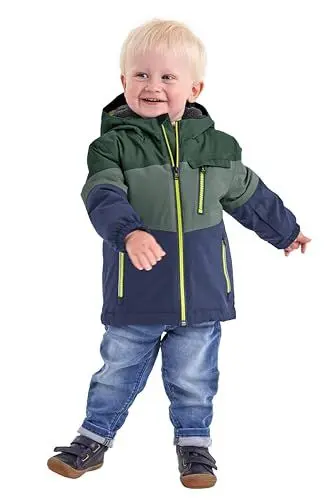 Produktbild: Killtec Unisex Fisw 3 Mns Jckt Skijacke Funktionsjacke mit Kapuze und Schneefang, dunkel waldgrün, 122-128 EU