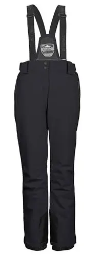Produktbild: killtec Damen Funktionshose/Skihose mit abnehmbaren Trägern KSW 249 WMN SKI PNTS, schwarz, 46, 37559-000