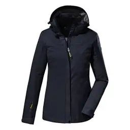 Produktbild: killtec Damen Funktionsjacke/Outdoorjacke mit abzippbarer Kapuze - KOS 133 WMN JCKT, dunkelnavy, 48, 38383-000