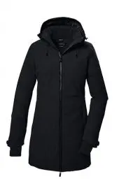 Produktbild: killtec Damen Funktionsparka/Parka mit Kapuze KOW 307 WMN PRK, schwarz, 40, 41821-000
