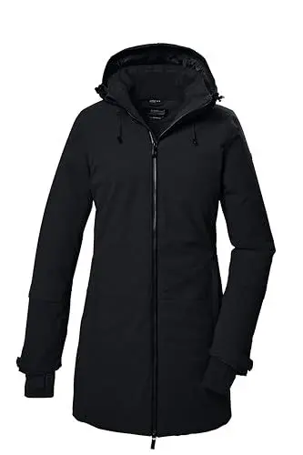 Produktbild: killtec Damen Funktionsparka/Parka mit Kapuze KOW 307 WMN PRK, schwarz, 40, 41821-000