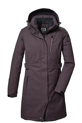 Produktbild: killtec Damen Funktionsparka/Parka mit abzippbarer Kapuze KOW 303 WMN PRK, malve, 50, 41815-000
