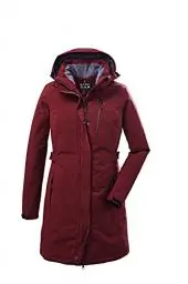 Produktbild: killtec Damen Funktionsparka/Parka mit abzippbarer Kapuze - KOW 165 WMN PRK, weinrot, 48, 37726-000