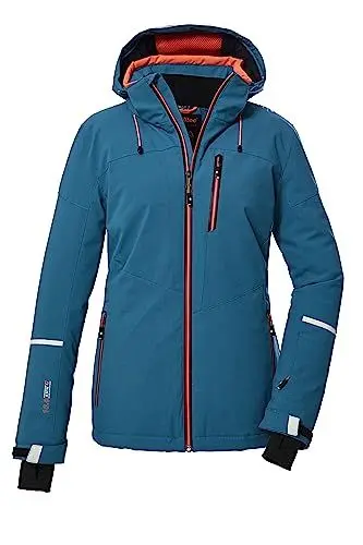 Produktbild: killtec Damen Skijacke/Funktionsjacke mit abzippbarer Kapuze und Schneefang KSW 81 WMN SKI JCKT, aquaverde, 40, 39746-000