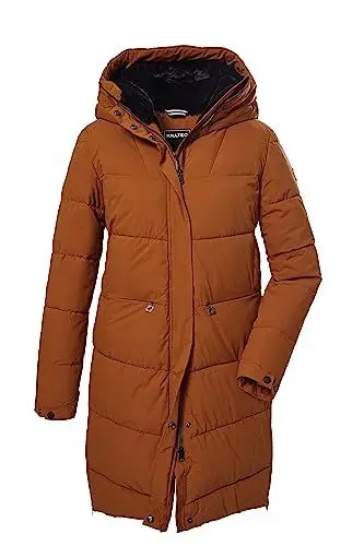 Produktbild: killtec Damen Steppparka/Parka in Daunenoptik mit Kapuze KOW 16 WMN QLTD PRK, dark curry, 40, 39697-000