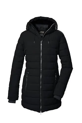 Produktbild: killtec Damen Steppparka/Parka mit Kapuze KOW 55 WMN QLTD PRK, schwarz, 44, 41809-000
