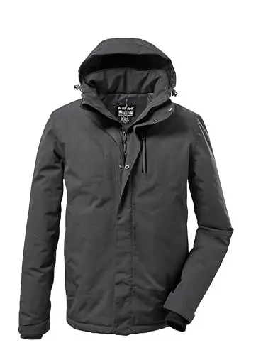 Produktbild: killtec Herren Funktionsjacke mit abzippbarer Kapuze KOW 161 MN JCKT, dunkel stahl, 5XL, 37589-000