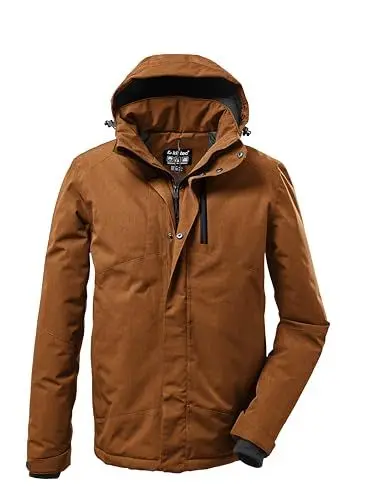 Produktbild: killtec Herren Funktionsjacke mit abzippbarer Kapuze KOW 161 MN JCKT, gebranntes orange, 3XL, 37589-000
