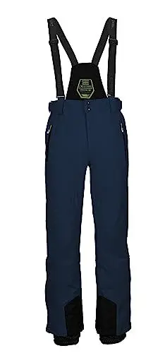 Produktbild: killtec Herren Skihose/Funktionshose mit abnehmbaren Trägern, Kantenschutz und Schneefang Enosh, dunkelpetrol, M, 30920-000
